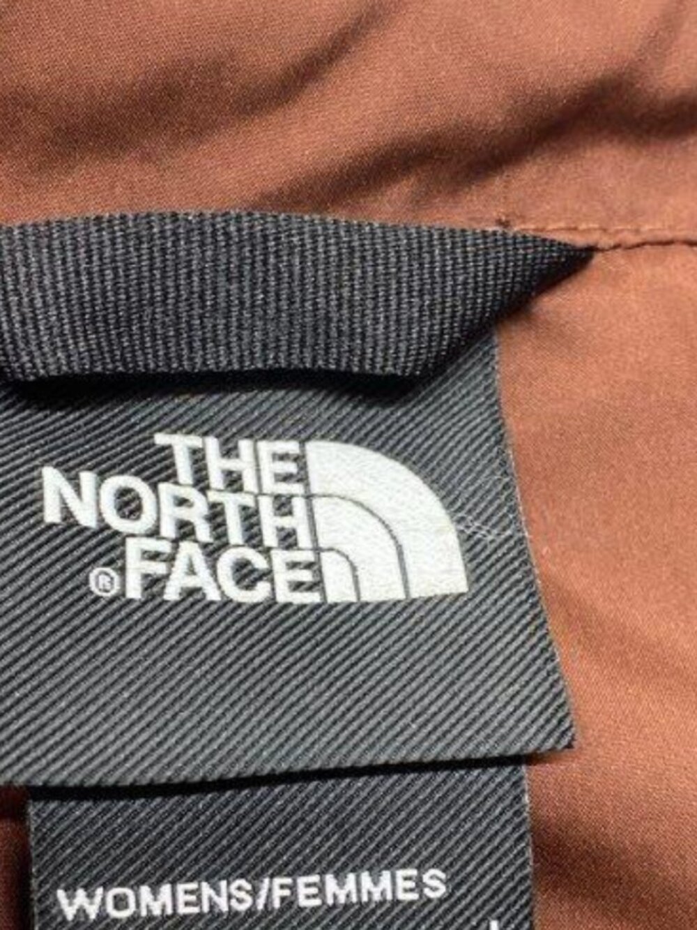 The North Face Harway Collarless Midi Jacket Quilted Puffer Dark Oak Sz L - Picture 6 of 7